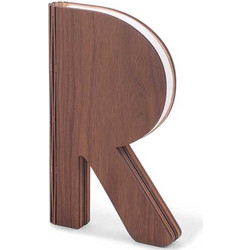 ΦΩΤΙΣΤΙΚΟ ΞΥΛΙΝΟ ΕΠΙΤΡΑΠΕΖΙΟ GINGKO THE R SPACE NATURAL WALNUT G002WT