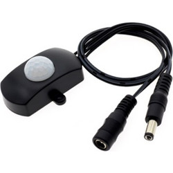 PIR Motion Sensor Switch DC12-24V 6A /5A For LED Strip with DC male and female cable