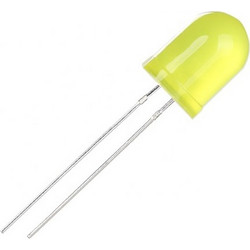 10mm F10 yellow led 10pcs
