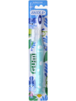 Gum Junior Monster 7-9 Οδοντόβουρτσα Γαλάζια