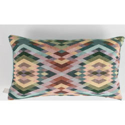 Linea Διακοσμητικό Μαξιλάρι Multicolor Ρόμβοι 55x30εκ