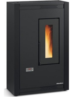 La Nordica Luisella Black Σόμπα Pellet Αερόθερμη 4.4kW