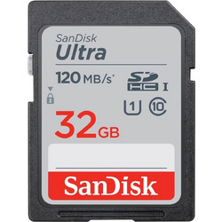 Sandisk Ultra SDHC 32GB Class 10 UHS-I 120MB/s