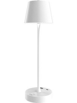 It-Lighting 3CCT Πορτατίφ Αφής LED με Μπαταρία Λευκό Φ11xΥ38cm