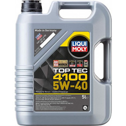Liqui Moly Top Tec 4100 Συνθετικό Λάδι Αυτοκινήτου 5W-40 5lt
