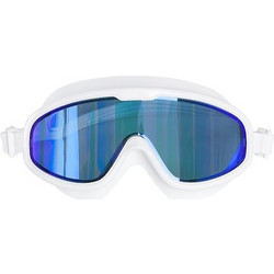 Mad Wave Target Rainbow Μάσκα Θαλάσσης με Αναπνευστήρα Λευκή