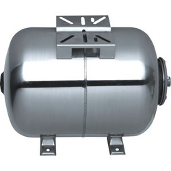 KRAFT ΔΟΧΕΙΟ ΟΡΙΖΟΝΤΙΟ 24L INOX - 8 BAR - 1'' 63633