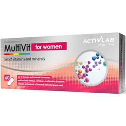 Activlab MultiVit for Women 60 Κάψουλες