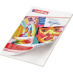 Μπλοκ Acrylic - Oil Edding A4 300g 10 φύλλα λευκό (30010-A4)