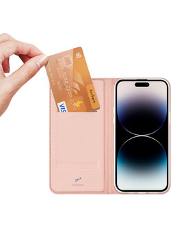 Dux Ducis Skin Pro Θήκη Βιβλίο Pink (iPhone 15 Pro)