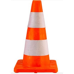 Bormann pro Bpp2486 Κωνος Οδικης Σημανσης Pvc, Υψος 71cm, Βαρια Βαση 051831