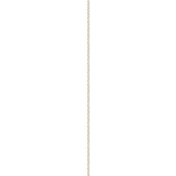 Αλυσίδα θήτα δίχρωμη 14 καράτια 45cm 1.60mm
