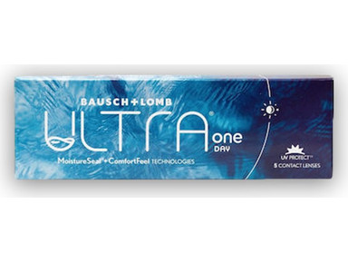Bausch & Lomb Ultra Ημερήσιοι Φακοί Επαφής Σιλικόνης Υδρογέλης με Φίλτρο UV 10τμχ
