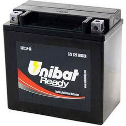 Unibat Μπαταρία Μοτοσυκλέτας CBTX14-FA 200A 12Ah