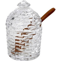 Espiel Μελιέρα Γυάλινη (Χωρίς Κουτάλι) 150ml 7,5x12cm HOZ5404 HOZ5404