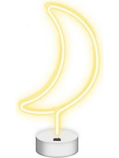 Neolia Neon on a Stand Moon White