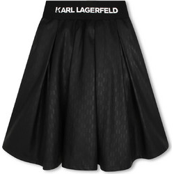 Karl Lagerfeld Παιδική Φούστα Μαύρη Z13096-09B