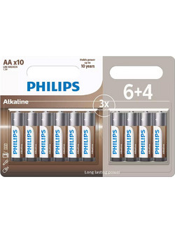 Philips Long Lasting Power AA 10τμχ