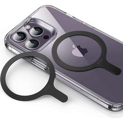 ESR HALOLOCK MAGSAFE UNIVERSAL MAGNETIC RING 2-PACK Μαύρο