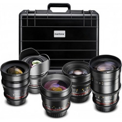 Walimex Pro Video Lens Set Sony E + Case