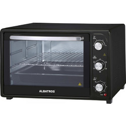Ηλεκτρικό Φουρνάκι Albatros A45BC2 με Ισχύ 1800W και Χωρητικότητα 45L A45BC2