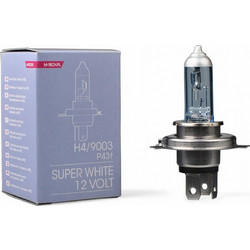 M-tech H4 Superwhite 12V 60/55W 1τμχ