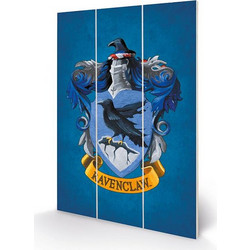 HARRY POTTER - Ravenclaw Crest - Wood Print 20x29.5