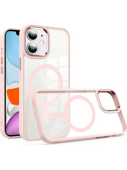 iPhone 12 Pro MagSafe Case clear Pink