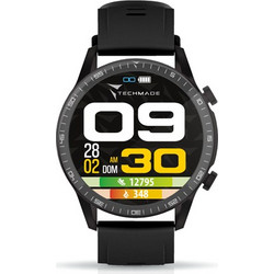 Techmade Rocks Silicone Black