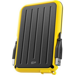 Silicon Power Armor A66 2TB Εξωτερικός Σκληρός Δίσκος HDD 2.5" USB-C Black Yellow