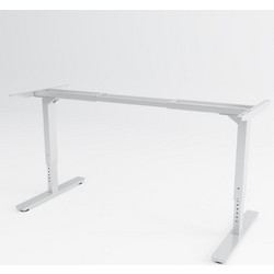 Σκελετός γραφείου με ρύθμιση ύψους (60-90 cm) Fix Desk - Λευκό