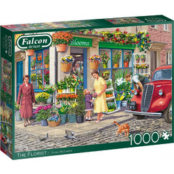 Puzzle Jumbo Falcon Deluxe The Florist 1000 Κομμάτια