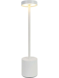InLight 3035 Πορτατίφ Αφής LED με Μπαταρία Λευκό Φ8xΥ34cm