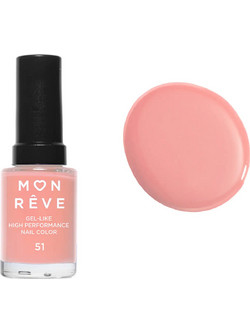 Mon Reve Gel Like 51 Gloss Βερνίκι Νυχιών Μακράς Διαρκείας