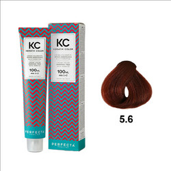 Faipa Perfecta Creme Color Pro Line 5.6 Καστανό Ανοιχτό Κόκκινο Ημιμόνιμη Βαφή Μαλλιών Χωρίς Αμμωνία 70ml