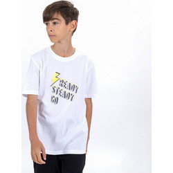 Energetics Jensen VIII Παιδικό T-Shirt Κοντομάνικο Λευκό 421928-001