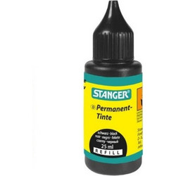 Μελάνι Μαρκαδόρων Ασπροπίνακα Μαύρο Stamger 25ml
