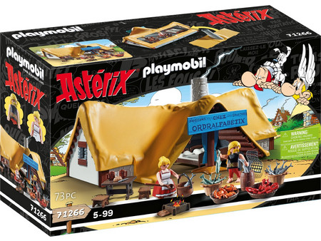 Playmobil Asterix Η Καλύβα του Ψαρά Αλφαβητίξ για 5+ Ετών 71266