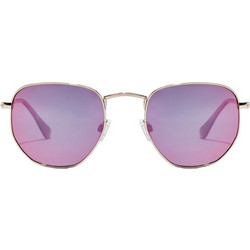 Hawkers Sixgon Gold/Purple Γυναικεία Γυαλιά Ηλίου Aviator Μεταλλικά Ασημί με Μωβ Polarized Φακό