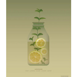 Vissevasse - Αφίσα 30x40cm Lemonade