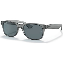 Ray-Ban RB2132 6450/3R Ανδρικά Γυαλιά Ηλίου Τετράγωνα Κοκάλινα Γκρι με Μαύρο Polarized Φακό