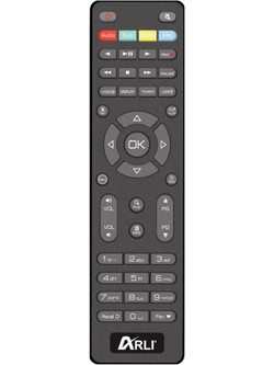 Τηλεχειριστήριο κατάλληλο Remote Control ARLI για το δέκτη ARLI ΑΗ1 - AS-150.35.001