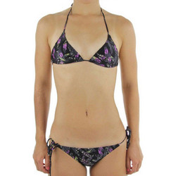 Insight Bikini Set Τριγωνάκι Floral Μαύρο 0H6125