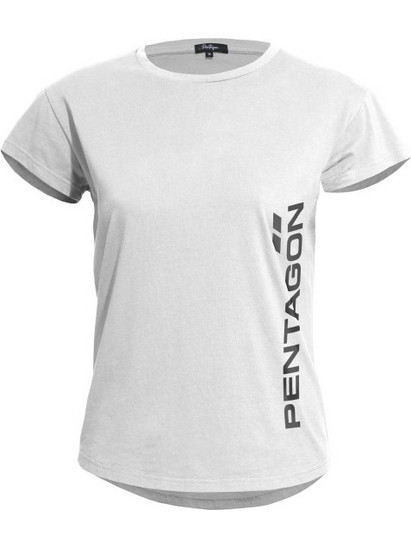 Pentagon Whisper Ladies Tee (Pentagon) White