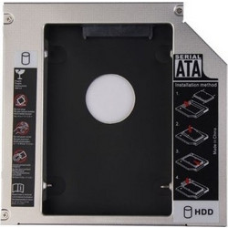 Caddy Θήκη Δεύτερου Σκληρού Δίσκου Sata HDD 12.7mΚωδικός: 17466169