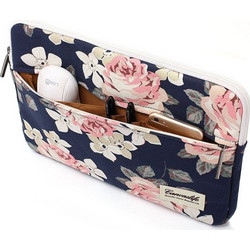 Canvaslife Sleeve for Macbook Pro Θήκη Laptop 15" Navy Rose