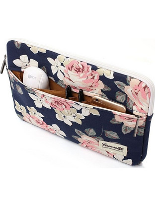 Canvaslife Sleeve for Macbook Pro Θήκη Laptop 15" Navy Rose