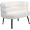 ArteLibre Πολυθρόνα Λευκή Ceren 14770061