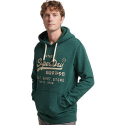 Superdry Ανδρικό Αθλητικό Φούτερ με Κουκούλα Πράσινο M2013130A-27E