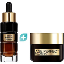L'Oreal Paris Age Perfect Cell Renew Day Cream 50ml + Serum 30ml